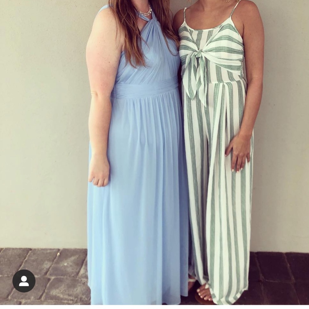 Blue Bridesmaids Dress